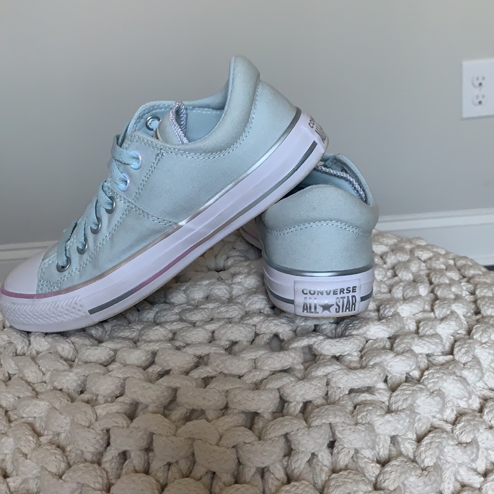 Converse Tiffany blue low tops, rare! - Picture 4 of 5